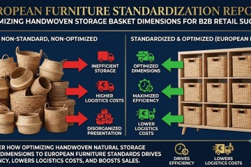 European Furniture Standardization Report: Optimizing Handwoven Storage Basket Dimensions for B2B Retail Success